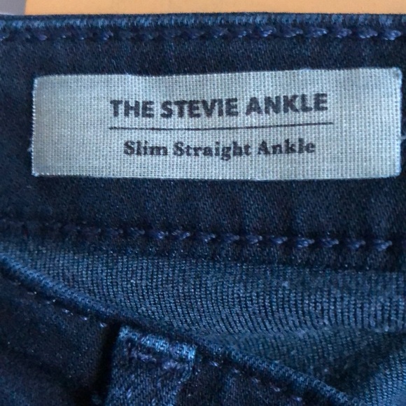 AG Stevie Ankle Slim Straight Jeans Size 26 Dark Wash - Picture 14 of 14